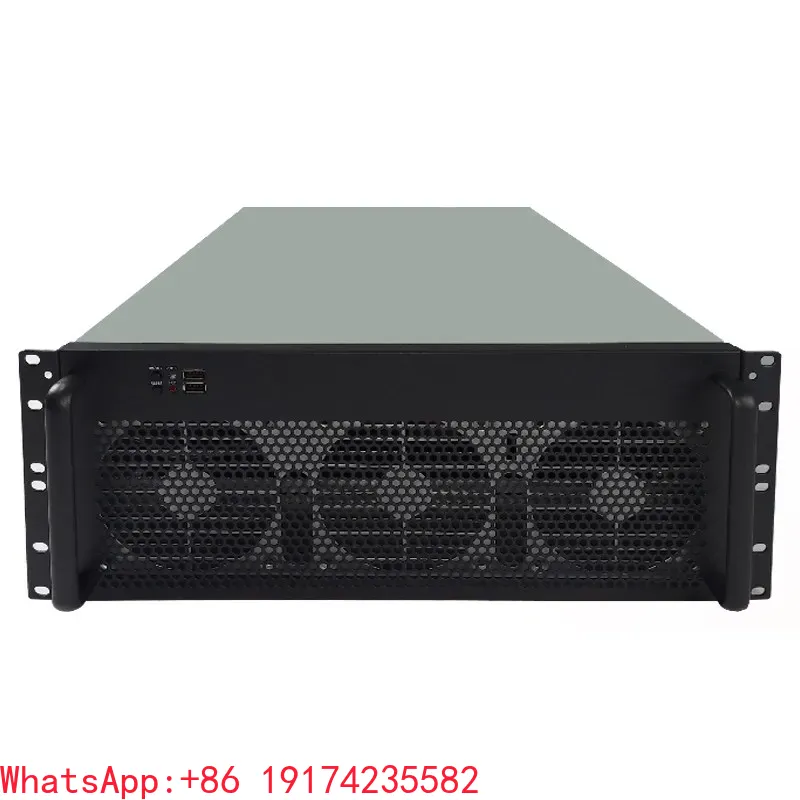 8 Gpu 4U Server Chassis - هيكل 4U متعدد بطاقات الرسوميات، 6/8