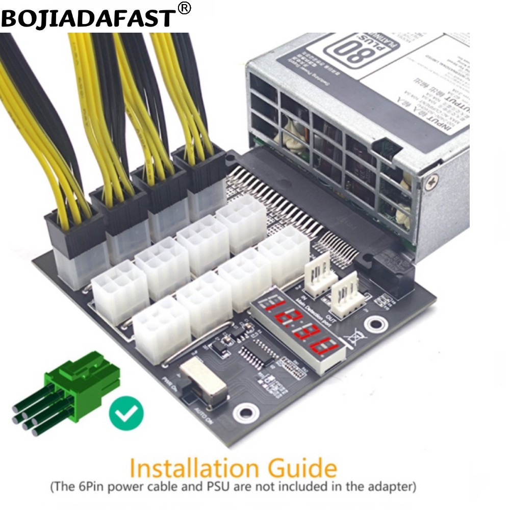 2400W Server Psu Breakout Board - لوحة توزيع طاقة خادم بـ 12