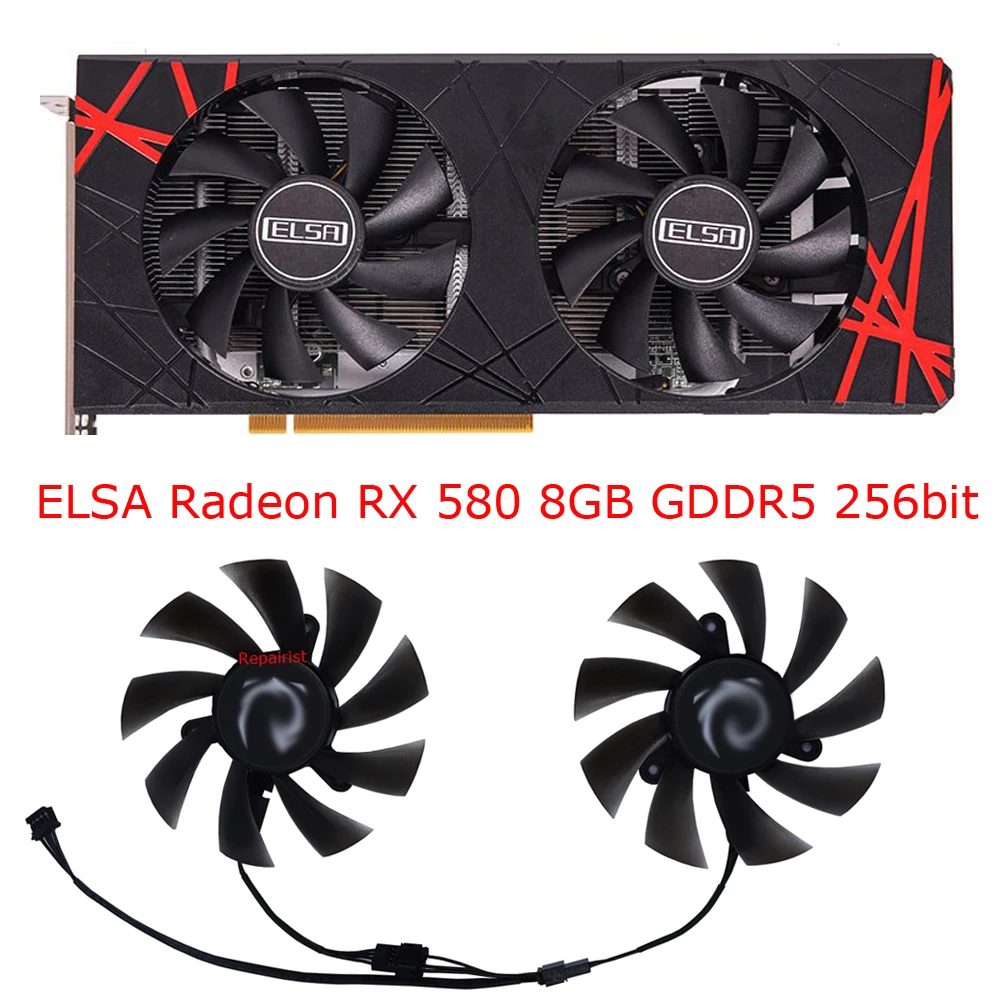 2 ، مروحة رسوميات ، مبرد فيديو - مراجعة Rx 580 8Gb 2048Sp Gpu وسعره
