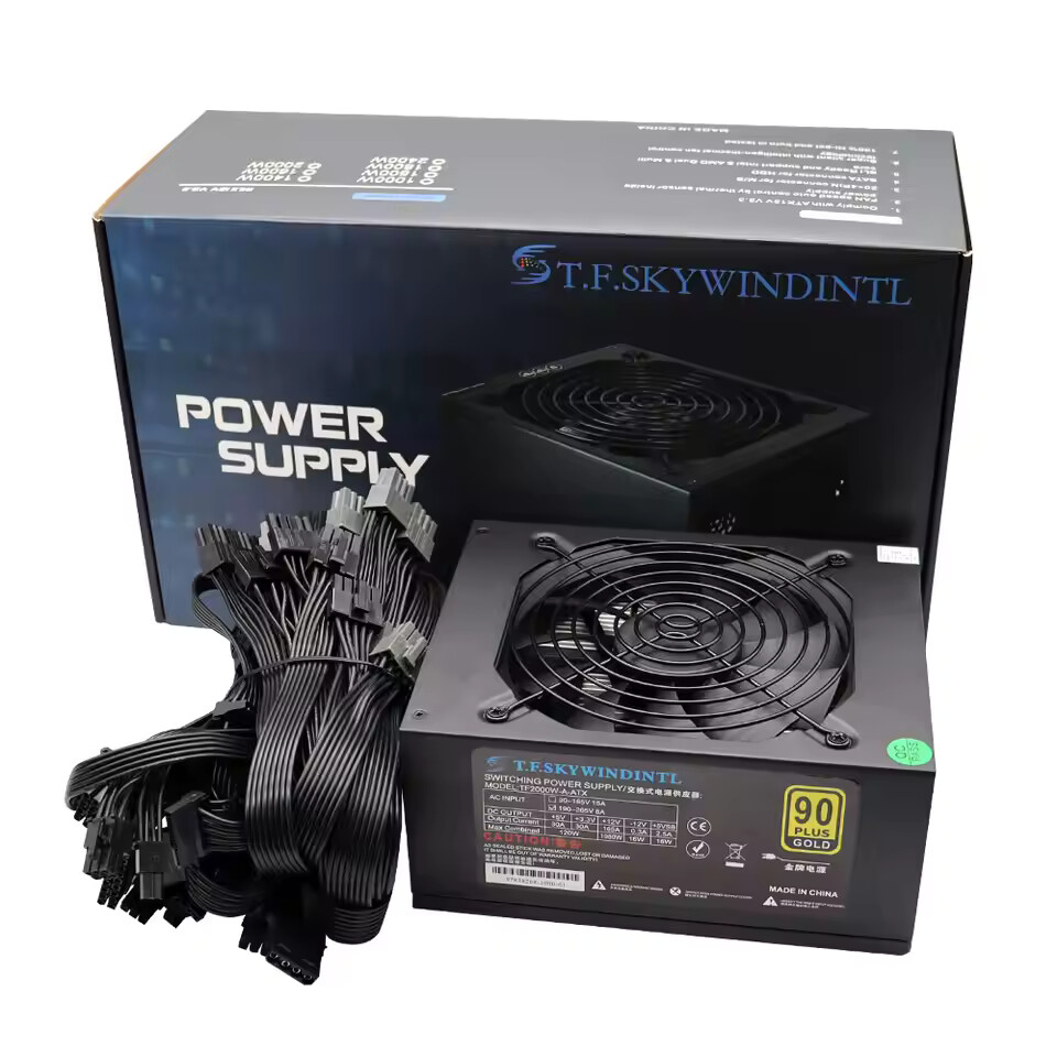 مزود طاقة بقوة 2000 واط من نوع - مراجعة 2000W Atx Mining Power Supply وسعره