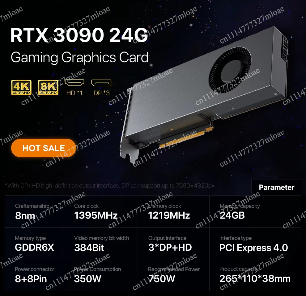 بطاقة رسومات RTX 3090 DDR6X، ب - مراجعة Rtx 3090 24Gb Graphics Card وسعره